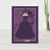 Bridesmaid Card will you be my bridesmaid with lac (Voorkant)