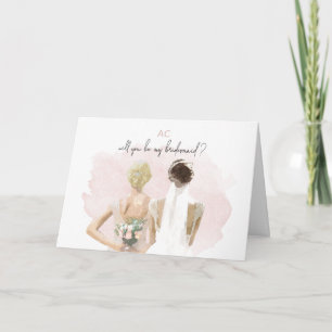 Bridesmaid - Carte de note CA