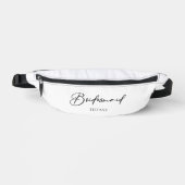 Bridesmaid Chic Personnalisable Bachelorette Party (Recto)