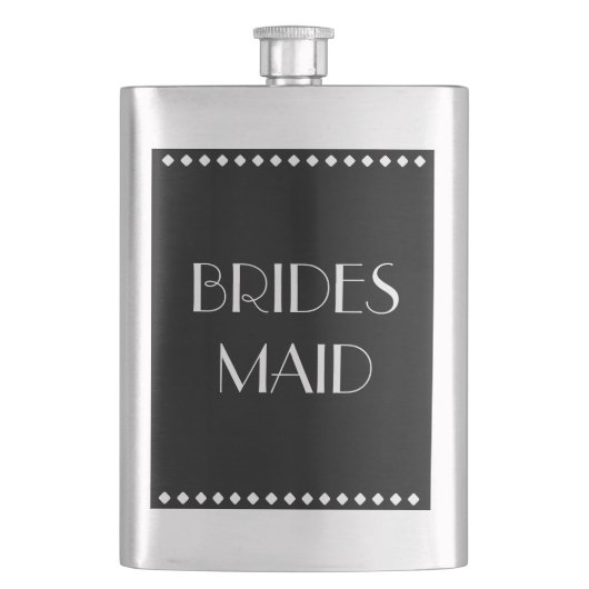 Bridesmaid Classic Flask Flacon (Voorkant)