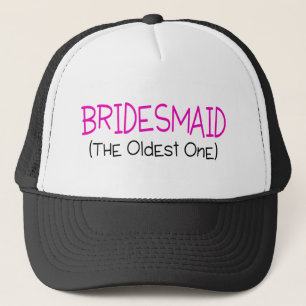Bridesmaid de oudste trucker pet