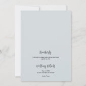 Bridesmaid Fancy Calligraphy Minimal Custom Photo (Achterkant)