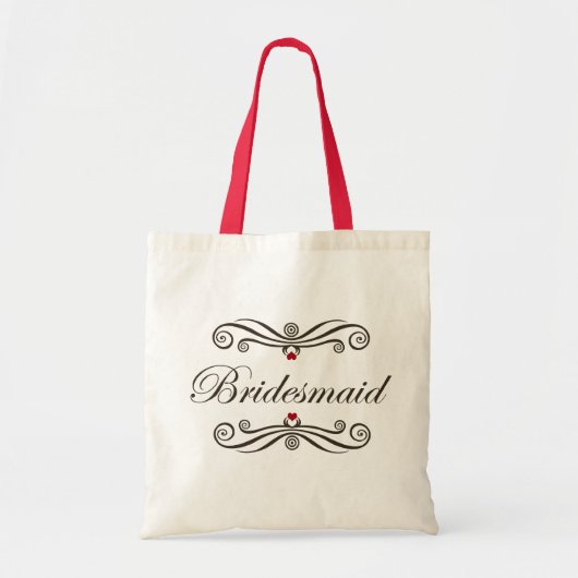 Bridesmaid Favors Tote Bag (Voorkant)