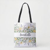 Bridesmaid Gift Floral Canvas tas (Voorkant)