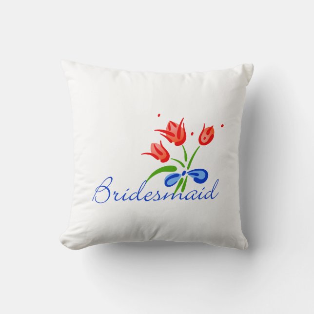 Bridesmaid Gift Pillow Kussen (Voorkant)