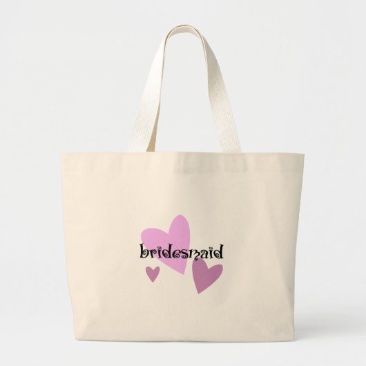 Bridesmaid Grote Tote Bag (Voorkant)
