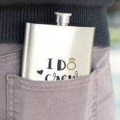 Bridesmaid I Crek zwarte en witte kolf Flacon (Voorbeeld)