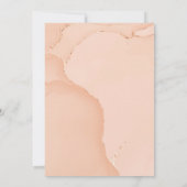 Bridesmaid Info Kaart Details Roos Gold, Roze (Achterkant)