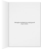 Bridesmaid Invitation Request Kaart Pink Flowers (Binnen (Rechts))