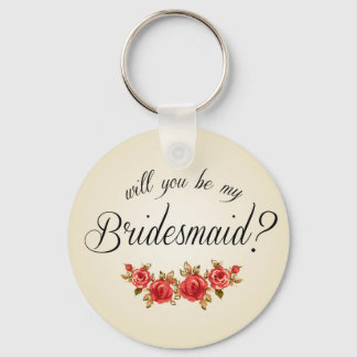 Bridesmaid Invitation Sleutelhanger
