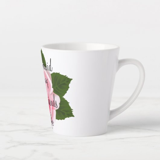 Bridesmaid Latte Mug (Droite)