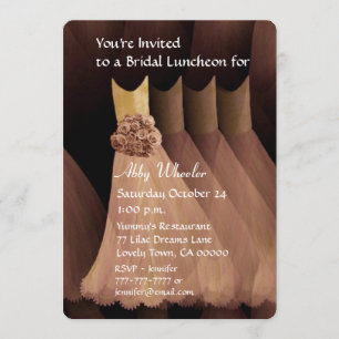 Bridesmaid Luncheon of Brunch Gold Dresses V01G Kaart