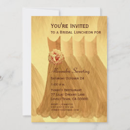 Bridesmaid Luncheon of Brunch Gold Dresses V08 Kaart