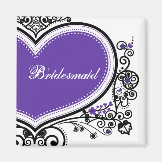 Bridesmaid Magneet (Voorkant)