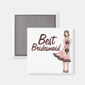 Bridesmaid Magneet (Voorkant / Achterkant)