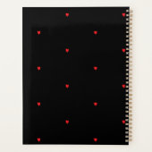 Bridesmaid Mariage Red Heart Motifs Cadeau Favoris (Dos)