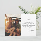 BRIDESMAID MODÈLE DE CARTE DE PROPOSITION PERSONNA (Debout devant)