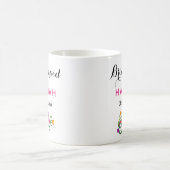 Bridesmaid Modern Typography Script Wedding Koffiemok (Center)