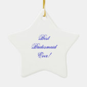 Bridesmaid Ornament (Achterkant)