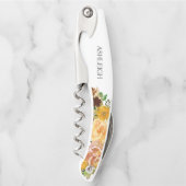 Bridesmaid Personalized Autumn Garden Kurkentrekker (Voorkant)