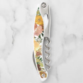 Bridesmaid Personalized Autumn Garden Kurkentrekker (Achterkant)