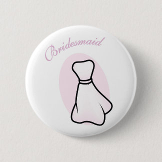 Bridesmaid Pin Ronde Button 5,7 Cm