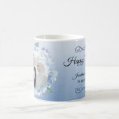 Bridesmaid Proposal Mug Custom Name Floral Design (Centre)