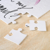 Bridesmaid? Puzzle Bl Bun Bride Long Black Bm Legpuzzel (Zijkant)