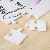 Bridesmaid? Puzzle Dark Br Bun Bride Blonde Bun Bm Legpuzzel (Zijkant)