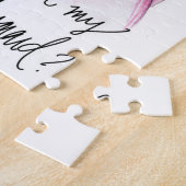 Bridesmaid? Puzzle Long Bl Bride Dk Br Bm Legpuzzel (Zijkant)