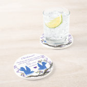 Bridesmaid Reception  Bird Onderzetters (Zijkant)