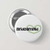 Bridesmaid Ronde Button 5,7 Cm (Voorkant /achterkant)