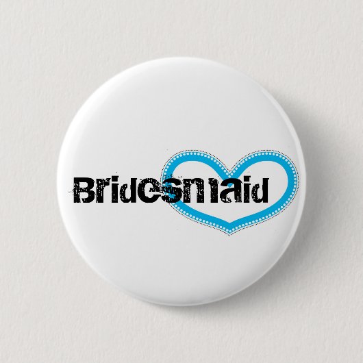 Bridesmaid Ronde Button 5,7 Cm (Voorkant)