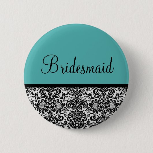 Bridesmaid Ronde Button 5,7 Cm (Voorkant)