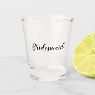Bridesmaid Shot Glas