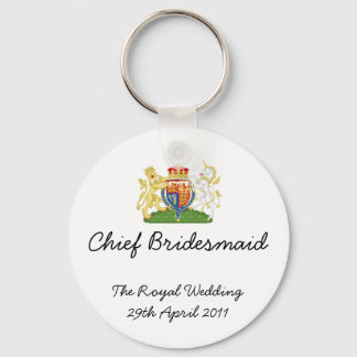 Bridesmaid - sleutelhanger van het Royal Wedding s