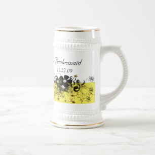 Bridesmaid Stein - Geel Bierpul