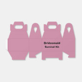 Bridesmaid Survival Kit Box Bedankdoosjes (Uitgevouwen)