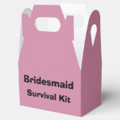 Bridesmaid Survival Kit Box Bedankdoosjes (Geopend)