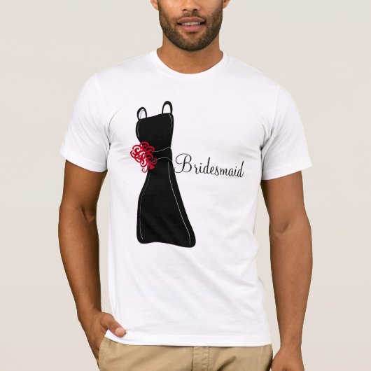 Bridesmaid T-shirt (Voorkant)