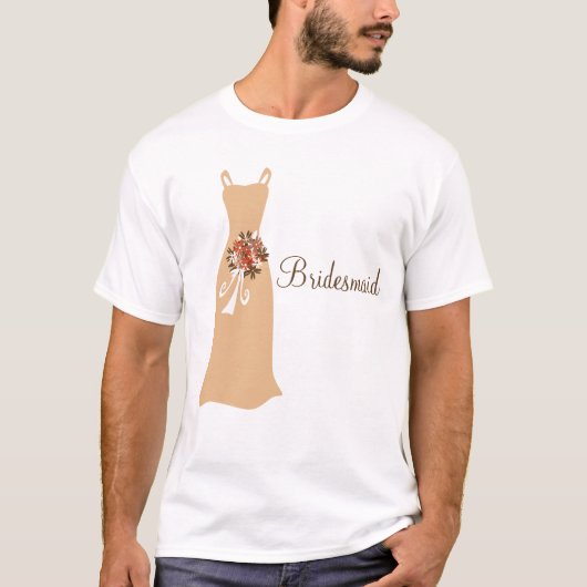 Bridesmaid T-shirt (Voorkant)