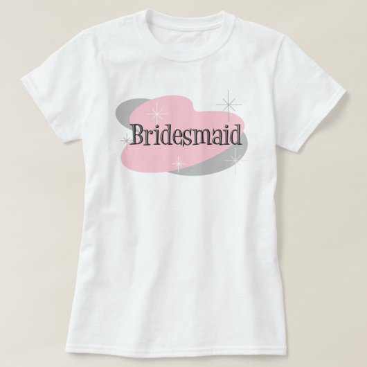 Bridesmaid t-shirt (Design voorkant)