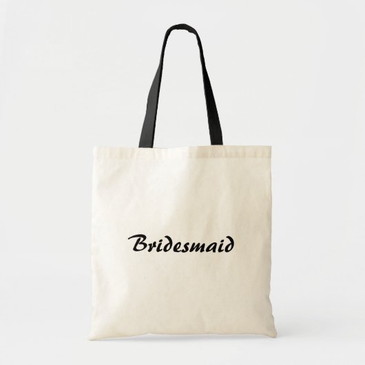 Bridesmaid Tote Bag (Voorkant)