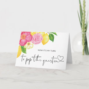 Bridesmaid Verzoek om Pop van het Vragenvoorstel Kaart