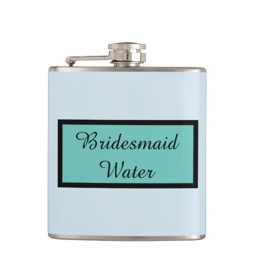 Bridesmaid Water Heupfles (Voorkant)