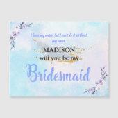 Bridesmaid Waterverf Pastel (Voorkant)