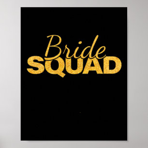 Bridesmaid Weddenschap Poster