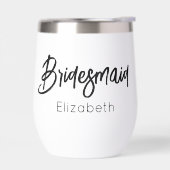 Bridesmaid Wedding Black White (Links)