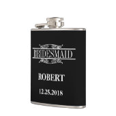 Bridesmaid Wedding Heupfles (Links)