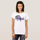 Bridesmaid/Wisteria Wedding T-shirt (Voorkant volledig)